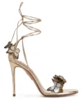 Aquazzura Papillon 105mm sandals - Gold