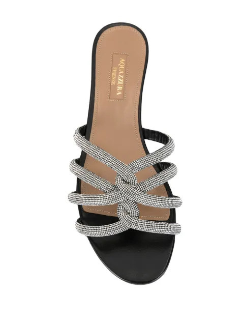 Aquazzura Moondust Flat sandals - FARFETCH