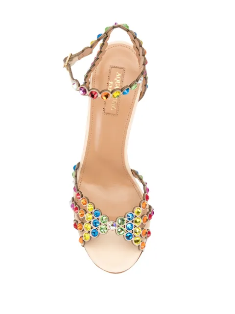 Shop Aquazzura Tequila 105 Sandals With Express Delivery Farfetch
