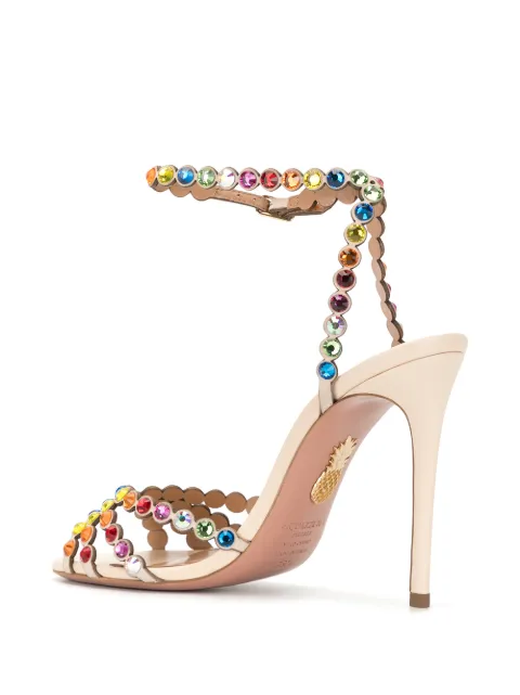 Shop Aquazzura Tequila 105 Sandals With Express Delivery Farfetch