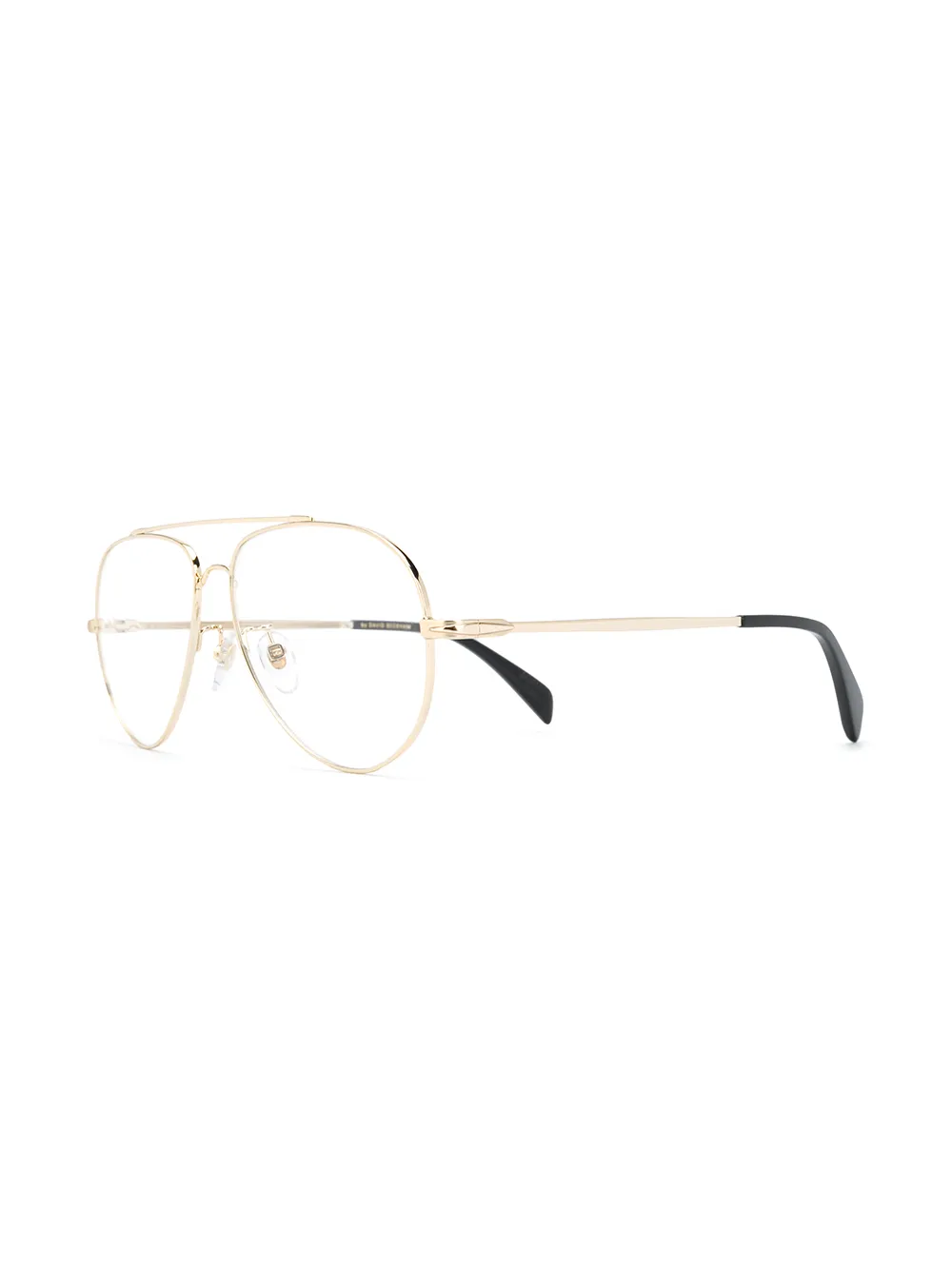 Eyewear by David Beckham Zonnebril met piloten montuur - Goud