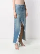 Givenchy split long skirt