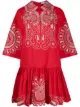 الصورة 1 من RedValentino فستان مطرز بالزهور