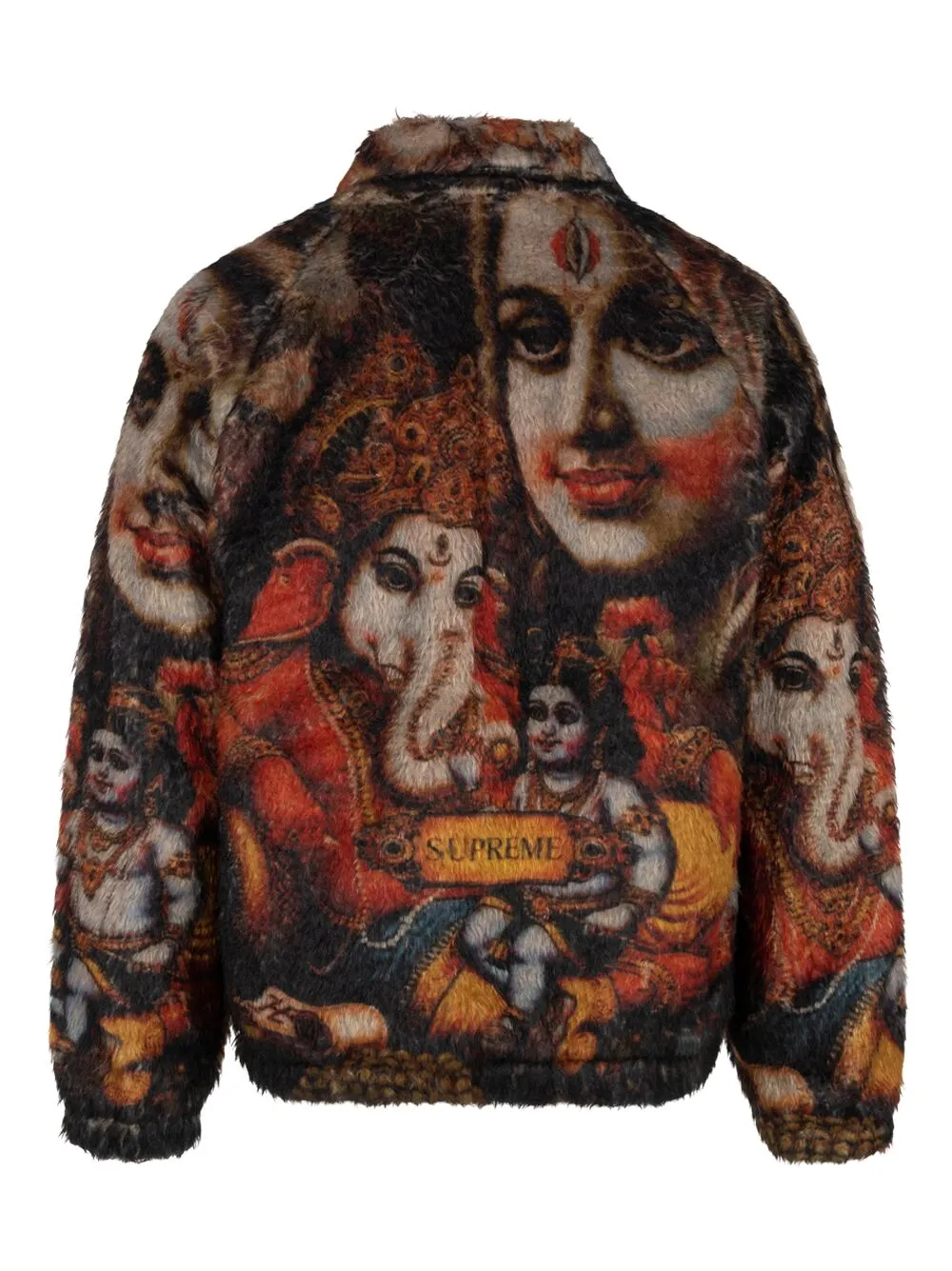 Supreme Ganesh Printed faux-fur Jacket - Farfetch