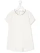 الصورة 1 من Brunello Cucinelli Kids فستان كاجوال بياقة متباينة الألوان