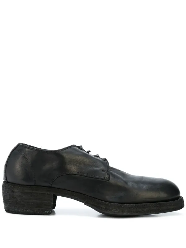 Guidi Round Toe Lace Up Derby Shoes - Farfetch