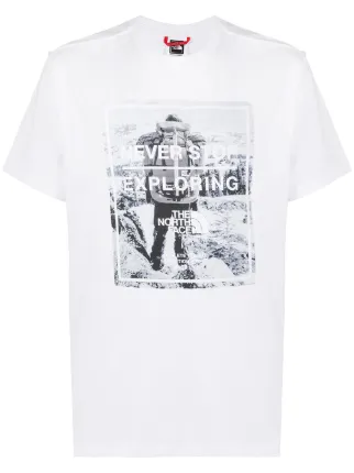 north face never stop exploring t shirt black