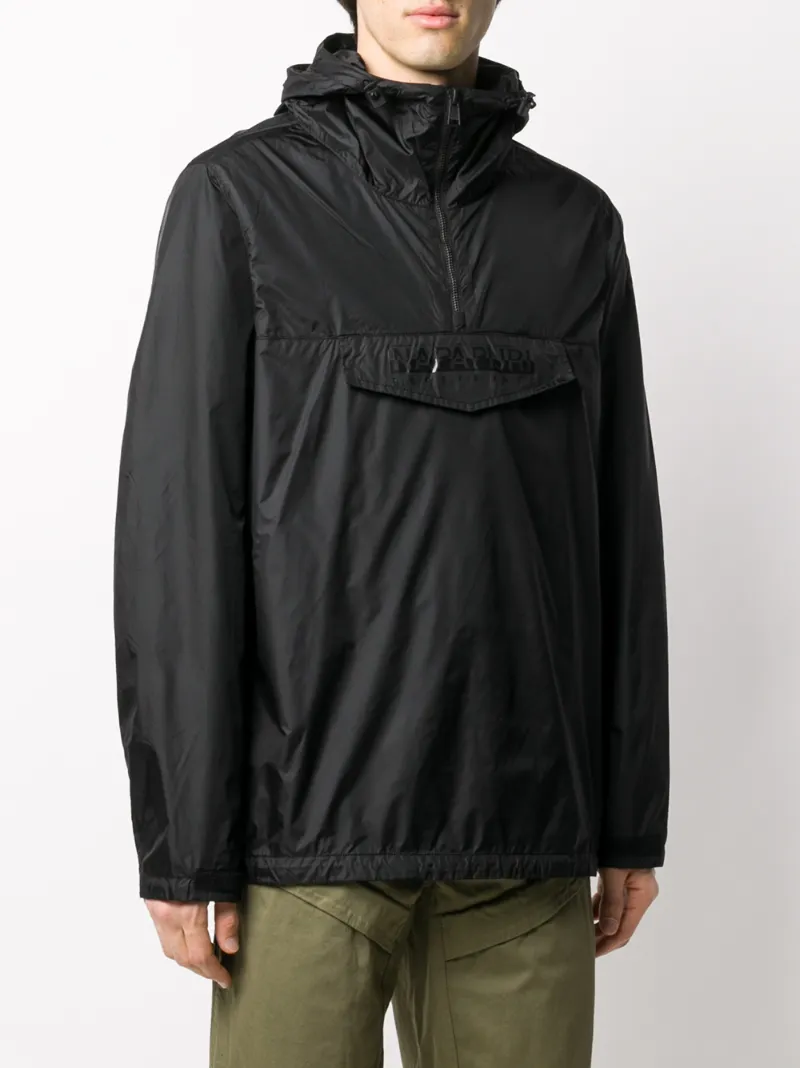 Napapijri Infinity Rainforest Hooded Anorak In Black | ModeSens