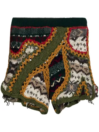 express crochet shorts