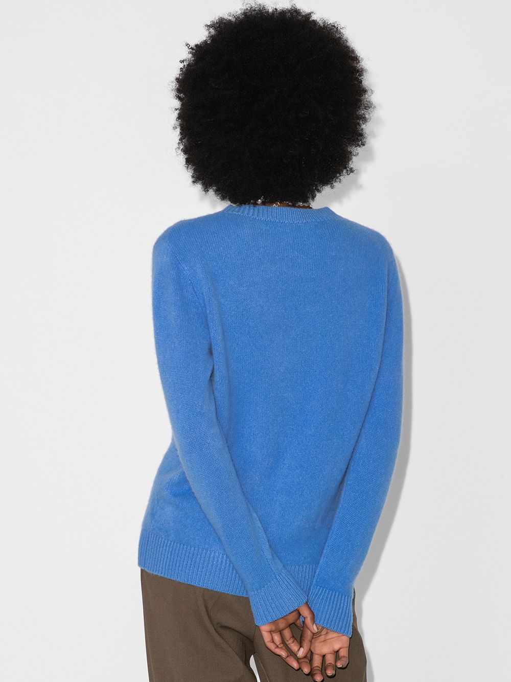 фото The elder statesman simple cashmere jumper