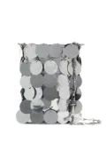 Rabanne oversized sequin shoulder bag - Silver