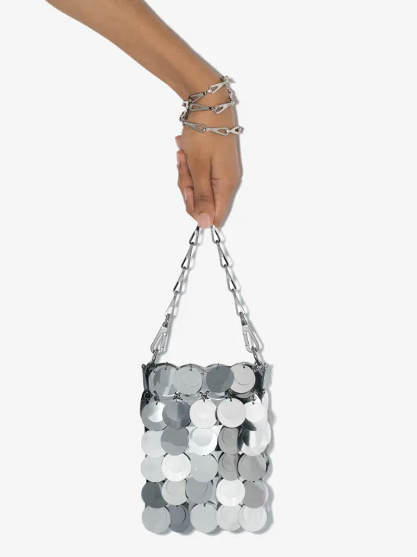 Rabanne Oversized Sequin Shoulder Bag - Farfetch