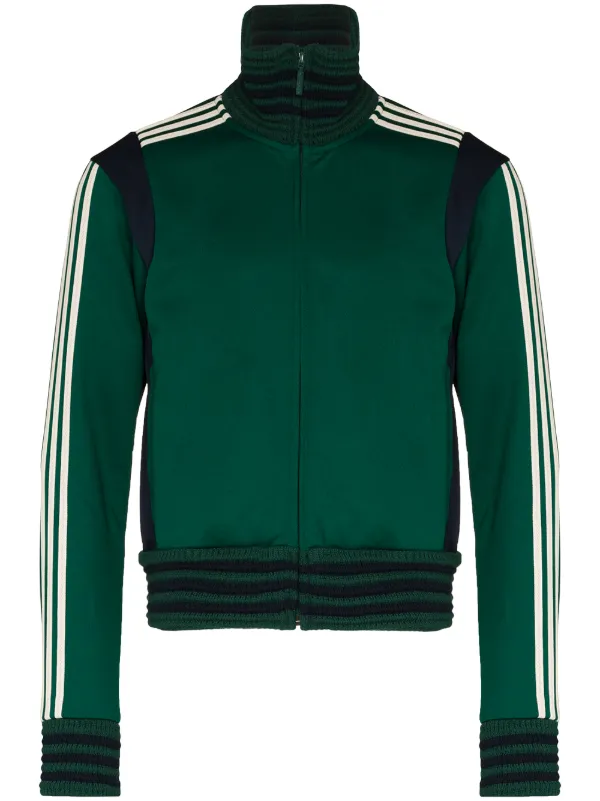 blue adidas zip up