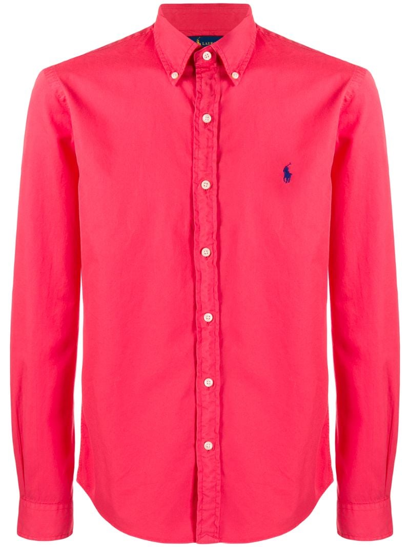 Polo Ralph Lauren Pony Logo Shirt In Red