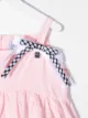 Simonetta فستان مزين بربطة