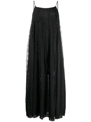 lace-overlay maxi dress by Semicouture, available on farfetch.com for £452 Kate Moss Dress SIMILAR PRODUCT