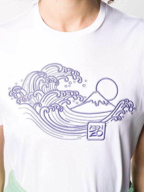 kenzo wave t shirt