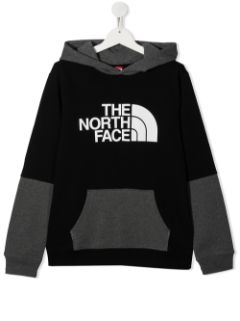 black north face hoodie junior