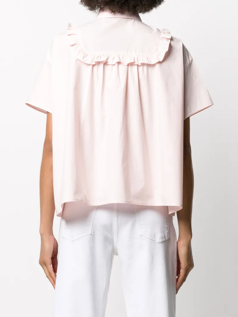 NEUL RUFFLED BIB SHIRT