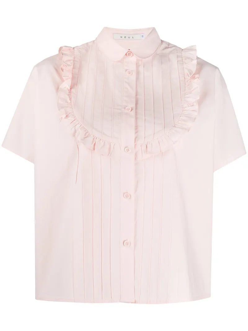 NEUL RUFFLED BIB SHIRT
