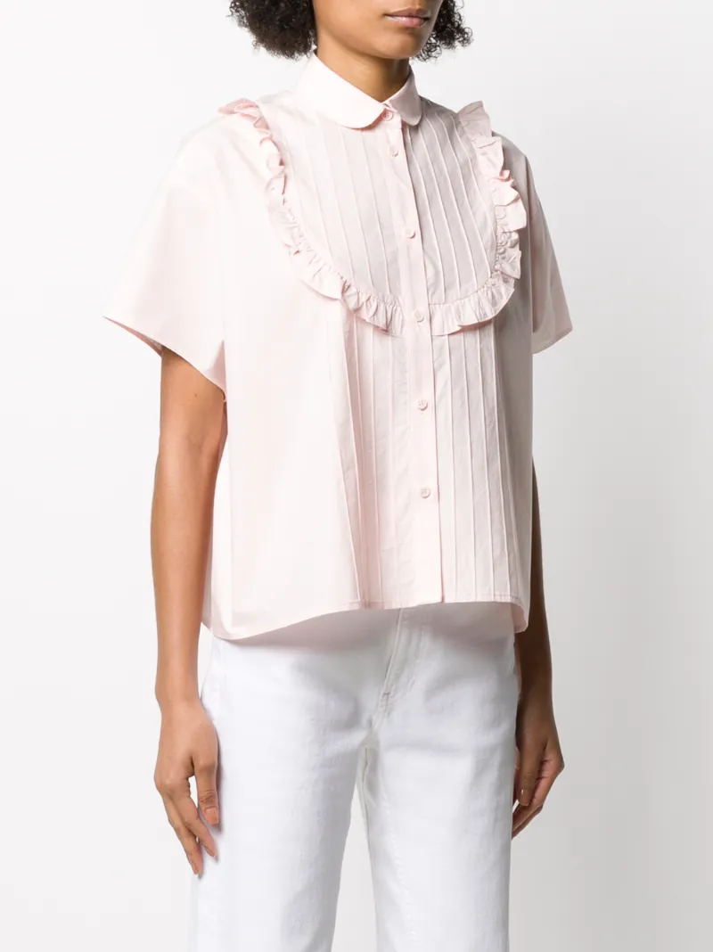 NEUL RUFFLED BIB SHIRT