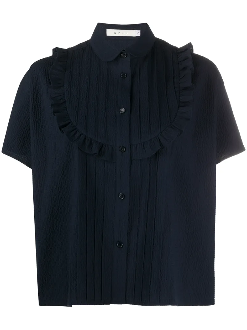 NEUL RUFFLED BIB SHIRT