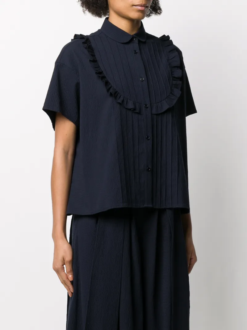 NEUL RUFFLED BIB SHIRT