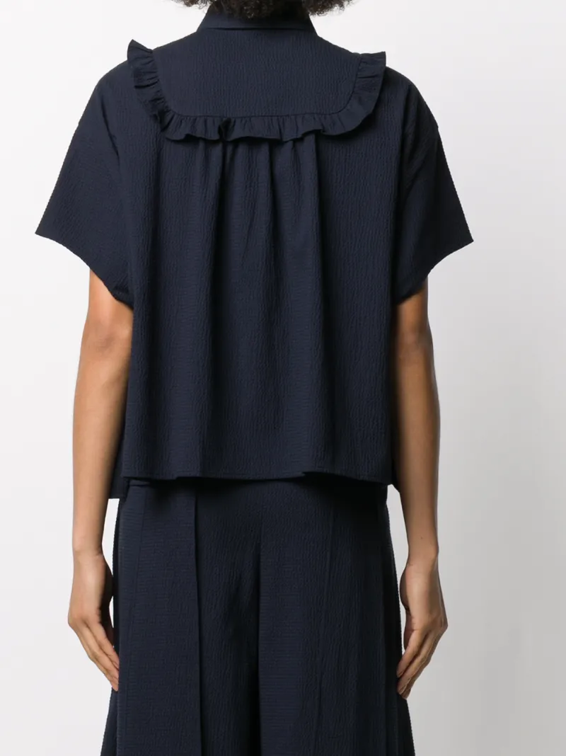 NEUL RUFFLED BIB SHIRT