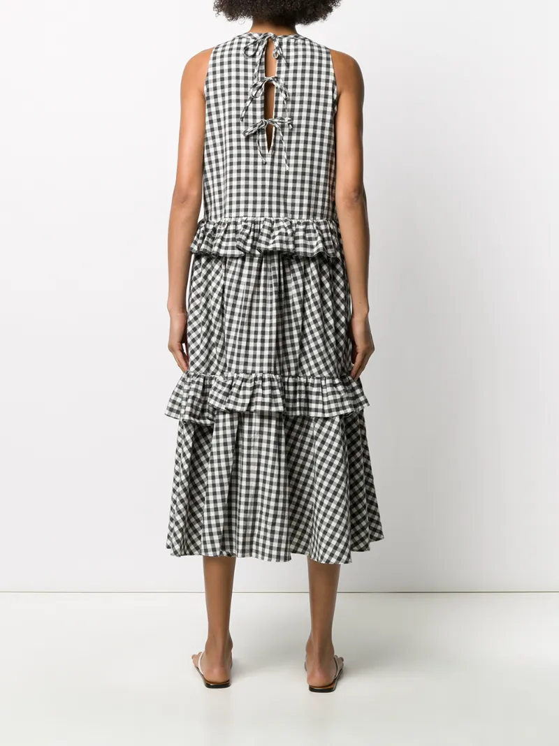 NEUL VICHY PRINT DRESS