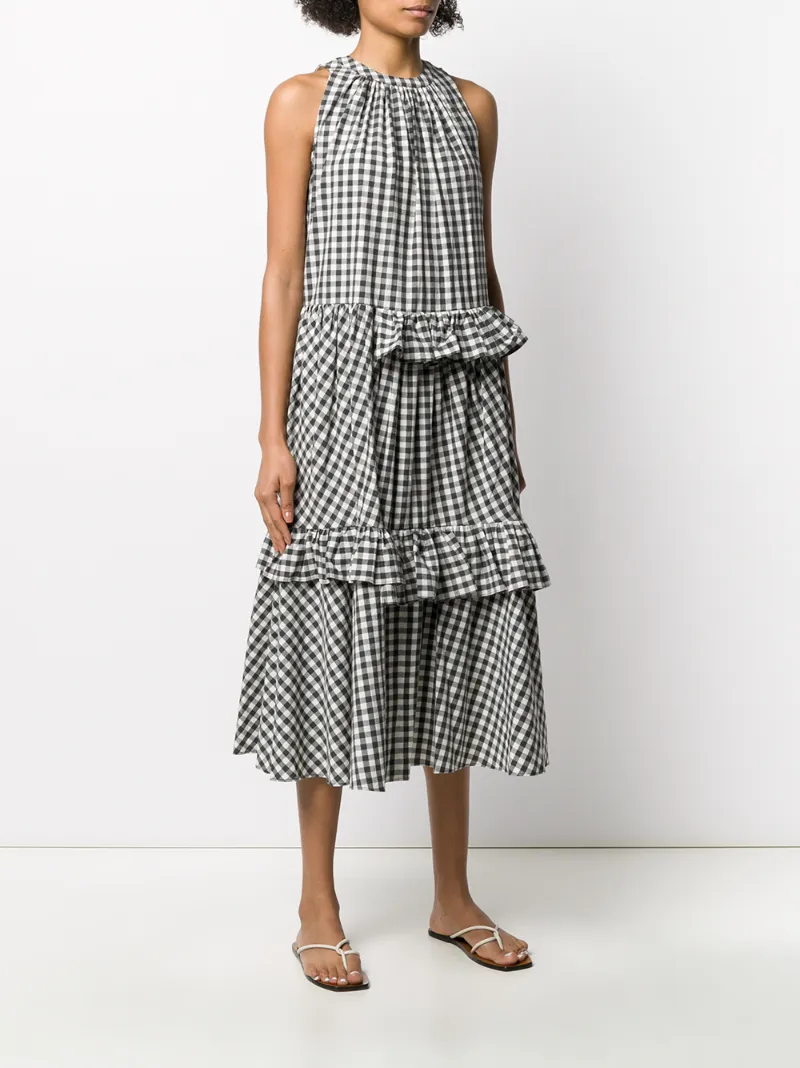 NEUL VICHY PRINT DRESS