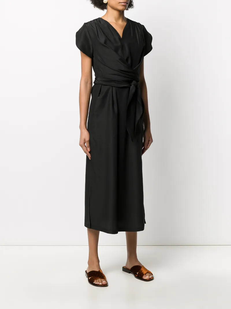 NEUL WRAPPED WAIST DRESS