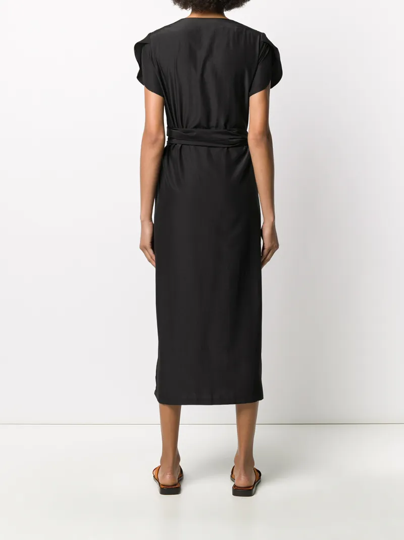 NEUL WRAPPED WAIST DRESS