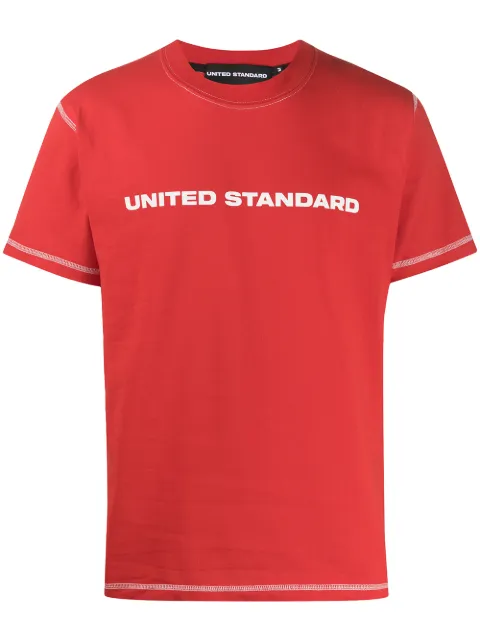 United Standard crew neck printed logo T-shirt
