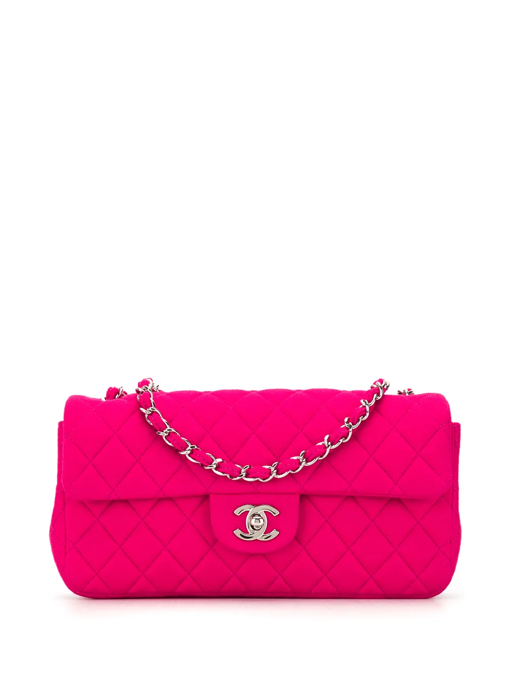 Chanel Pre-Owned стеганая сумка на плечо 2010-х годов с логотипом СС