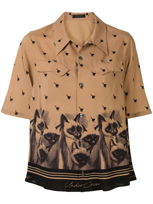 cat print shirt