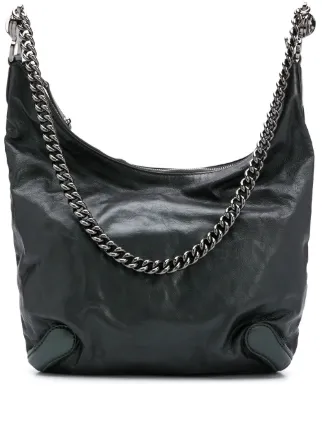 black gucci bag with chain strap