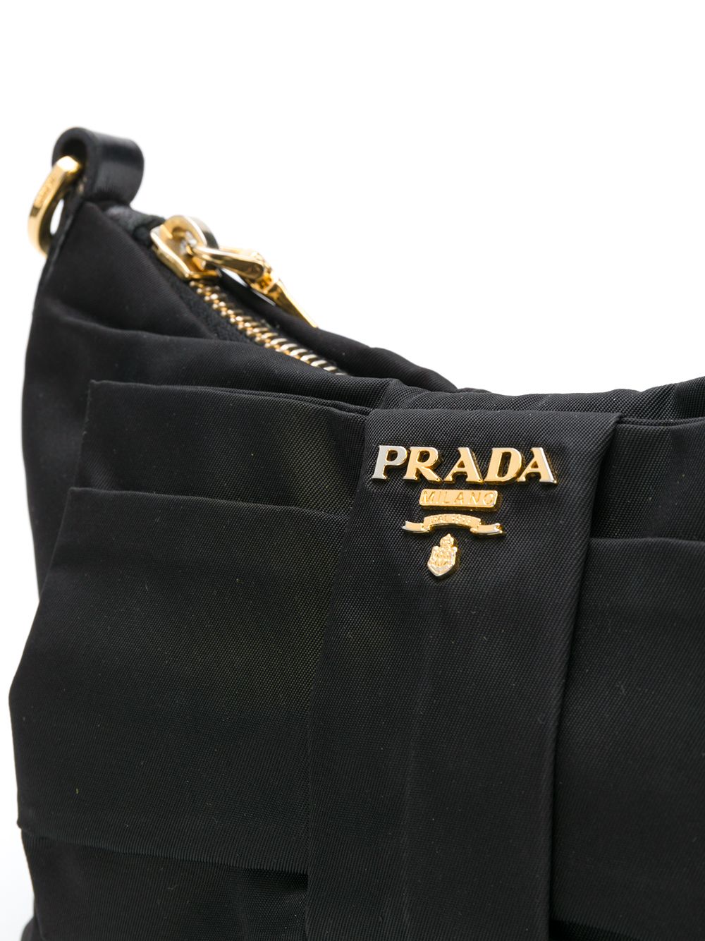 фото Prada pre-owned сумка с верхней ручкой и металлическим логотипом