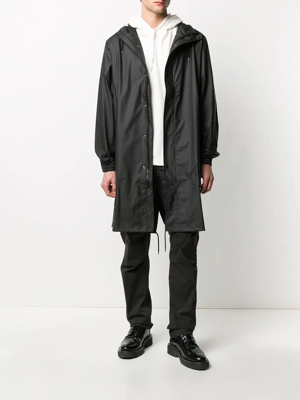 Rains Parka Zwart