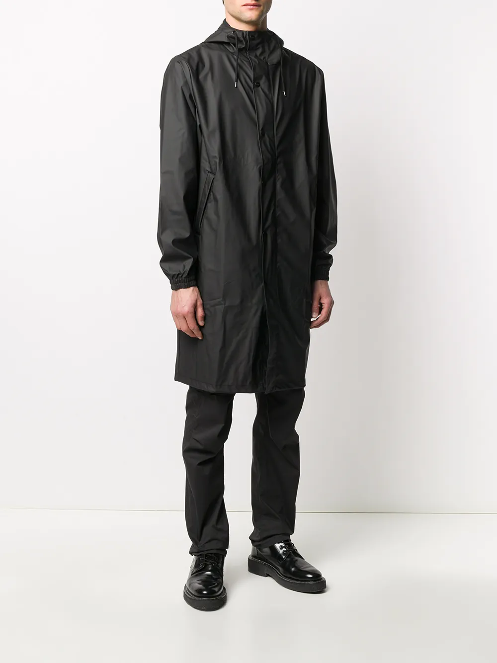 Rains Parka Zwart