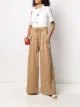 Imagen 2 de Tory Burch pantalones anchos de tiro alto