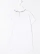 الصورة 2 من Brunello Cucinelli Kids تيشيرت بأكمام قصيرة مطرز بالخرز
