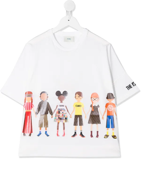 fendi t shirt farfetch