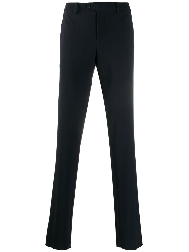 Traiano Milano Marchesi Slim-fit Trousers In Blue