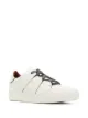 Image 2 of Ermenegildo Zegna stitched-panel low-top trainers