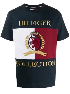 Tommy Hilfiger Stripe Hilfiger tee Camiseta para Hombre
