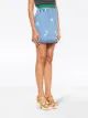 Miu Miu daisy embroidered skirt
