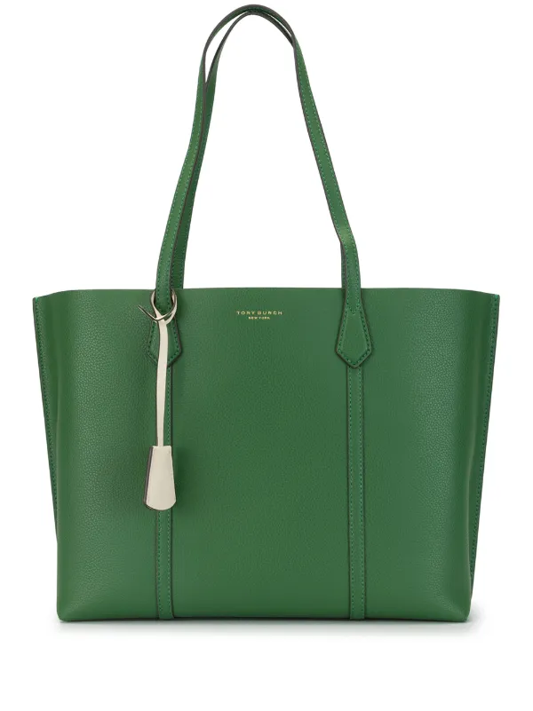 Tory burch green tote Clearance