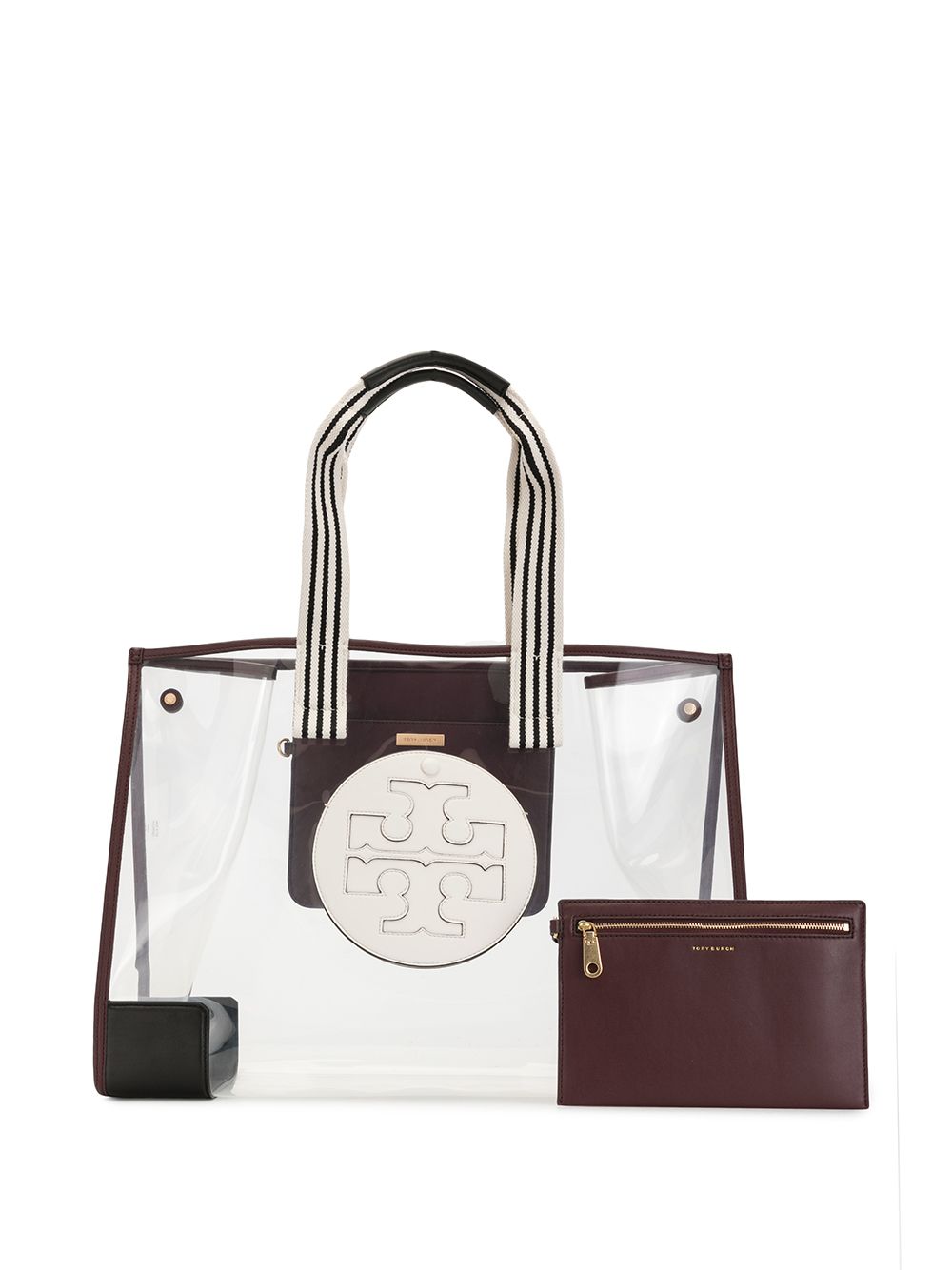 tory burch clear bag