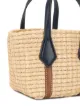 Tory Burch Perry straw mini tote