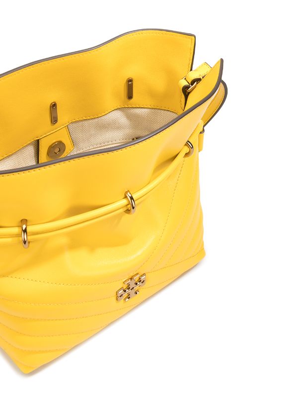 yellow bucket purse